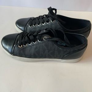 Michael Kors City Sneakers Shoes Black Size 6.5